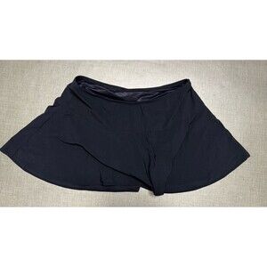 Lands' End Swim Skirt Bottom Black‎ Size 16W Skirt Pull On Modest